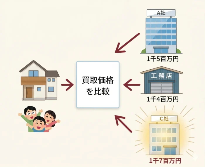 不動産,買取,価格,比較